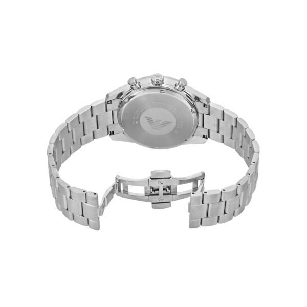 Emporio Armani Silver Tone Chronograph Watch AR11636 - Image 2