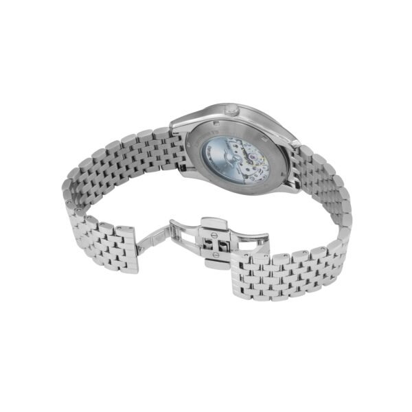 Emporio Armani Silver Tone Analogue Watch AR60076 - Image 2