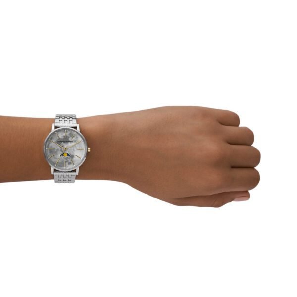 Armani Exchange Moonphase Multifunction Stainless Steel Watch AX5585 - Image 2