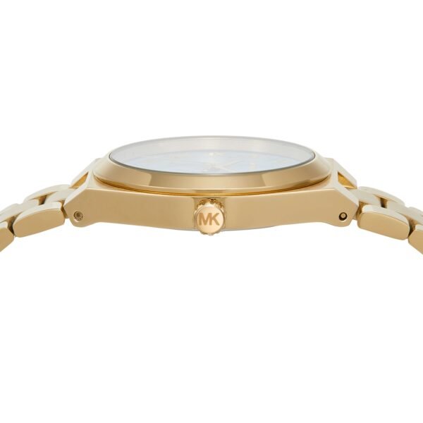 Michael Kors Lennox Three-Hand Gold-Tone Stainless Steel Watch MK7460 - Image 5