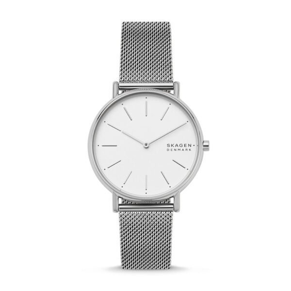 Skagen Signatur Silver-Tone Steel Mesh Watch SKW2785